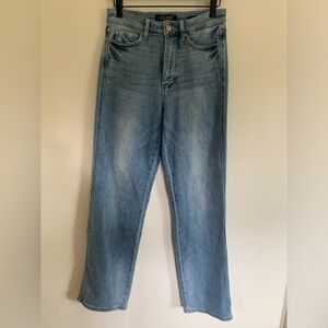 Judy Blue Light Blue Straight Leg Jeans Size 7/28